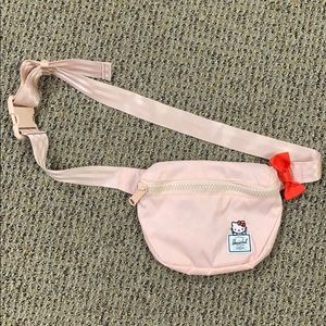 Hershel Hello Kitty fanny pack.  Light pink.